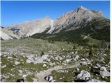 Rifugio Pederü - Sasso delle Dieci / Zehnerspitze